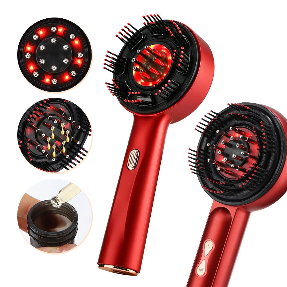 Luméa RootRevive – 3-in-1 Red Light Scalp Massager & Oil Applicator