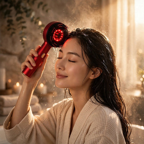 Luméa RootRevive – 3-in-1 Red Light Scalp Massager & Oil Applicator