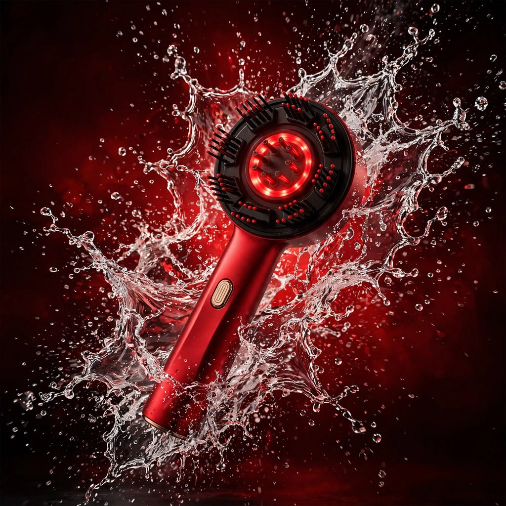 Luméa RootRevive – 3-in-1 Red Light Scalp Massager & Oil Applicator