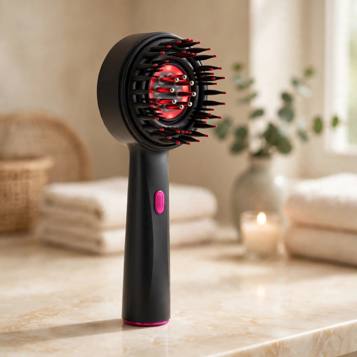 Luméa RootRevive – 3-in-1 Red Light Scalp Massager & Oil Applicator