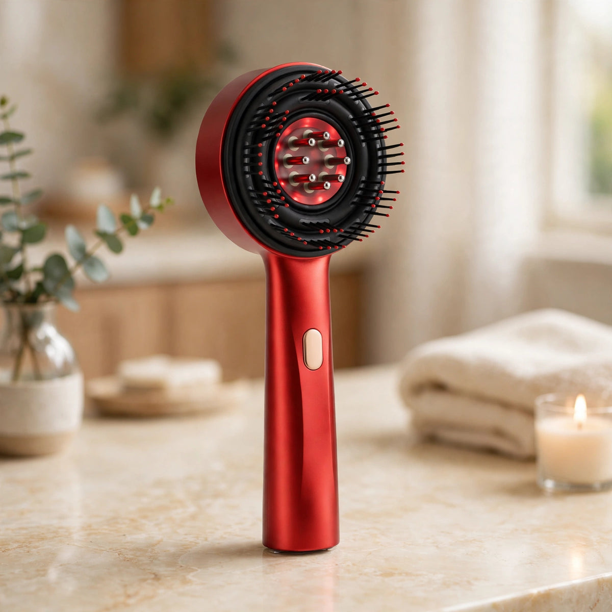 Luméa RootRevive – 3-in-1 Red Light Scalp Massager & Oil Applicator