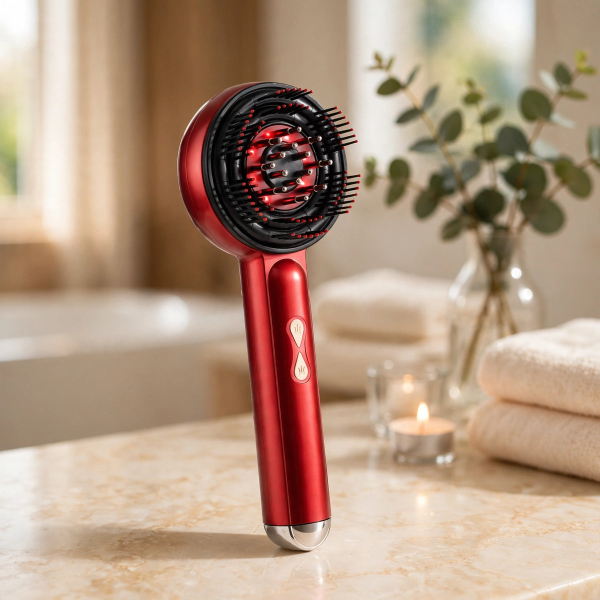 Luméa RootRevive – 3-in-1 Red Light Scalp Massager & Oil Applicator